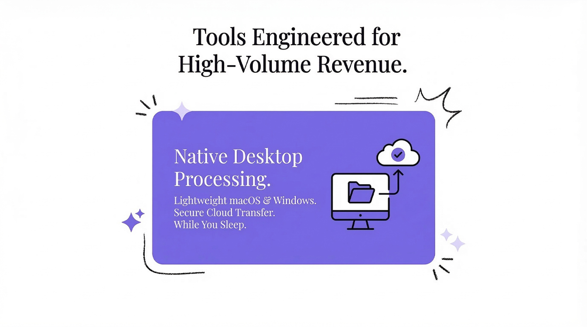 Desktop Uploader Interface